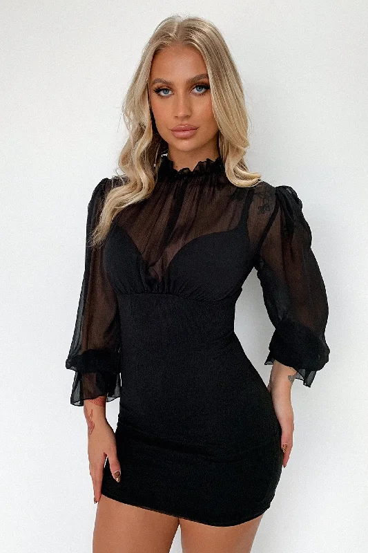 Edna Dress - Black