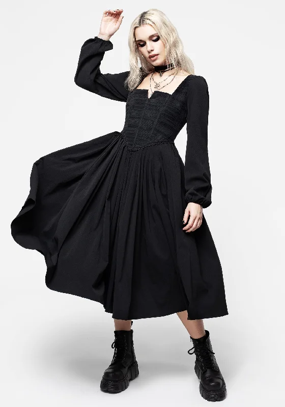 Mina Corset Midi Dress