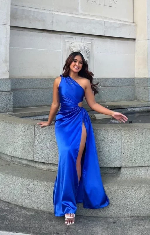 NOUR COBALT BLUE MAXI DRESS