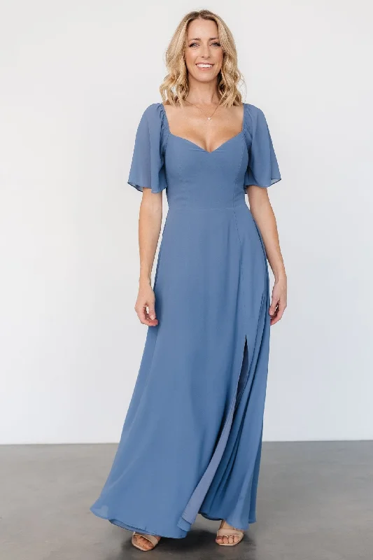 Sierra Sweetheart Maxi Dress | Whisper Blue