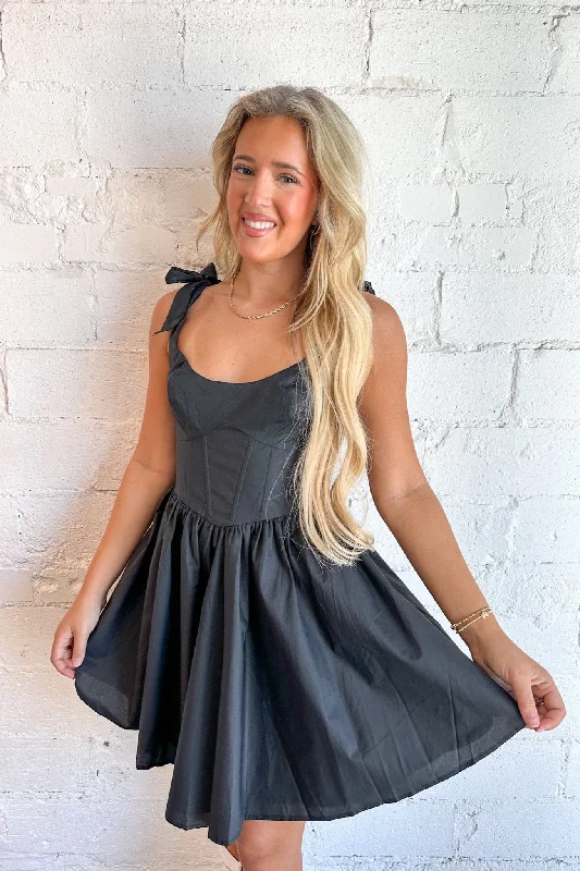 Black Belle Mini Dress