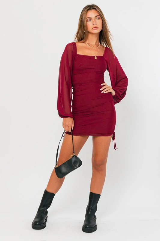 Tara Long Sleeve Mini Dress