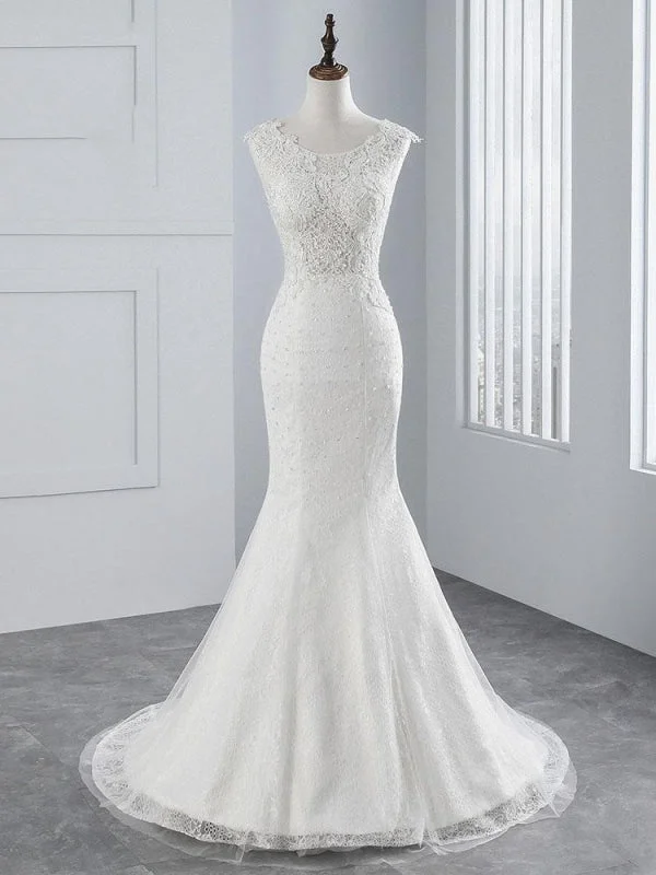 New Style Lace Mermaid Wedding Dresses